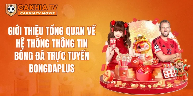 Giới thiệu tổng quan về hệ thống thông tin bóng đá trực tuyến Bongdaplus