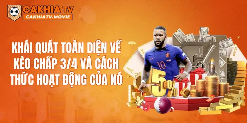 Khái quát toàn diện về kèo chấp 3/4 và cách thức hoạt động của nó